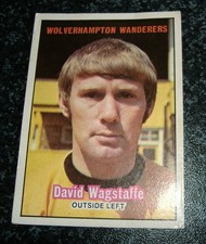A&BC Gum Footballers 1970 (Orange Back) No41 - David Wagstaffe, Wolves