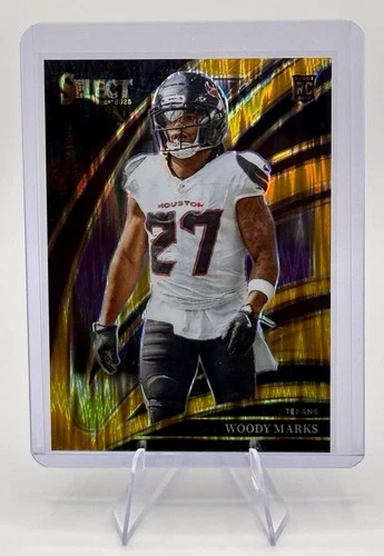 2025 Panini Select Football Gold Shock Woody Marks #236