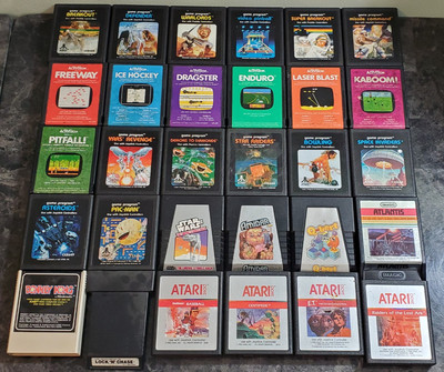 (30) Atari 2600 Game Lot - UNTESTED Lot #16 | eBay
