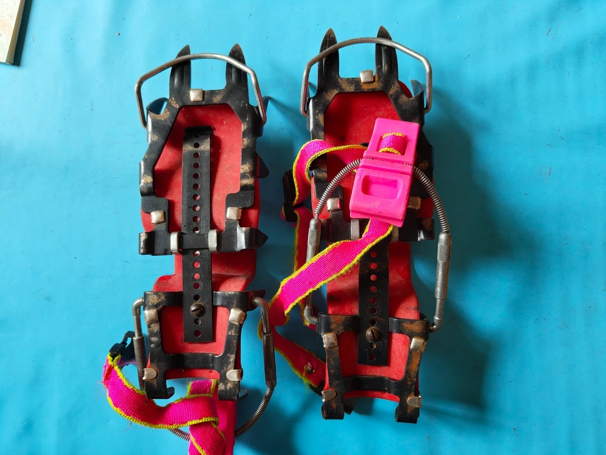 INF Pointes / crampons en acier robustes pour l'escalade Le noir M - Sport
