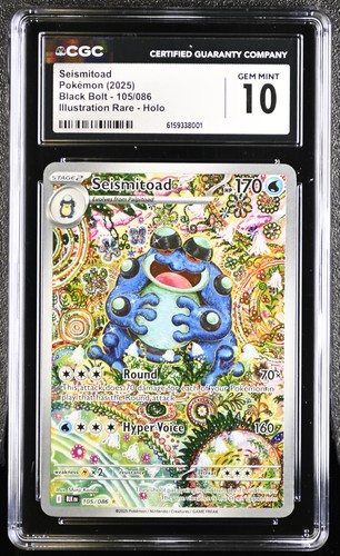Seismitoad graded CGC 10 for sale on eBay