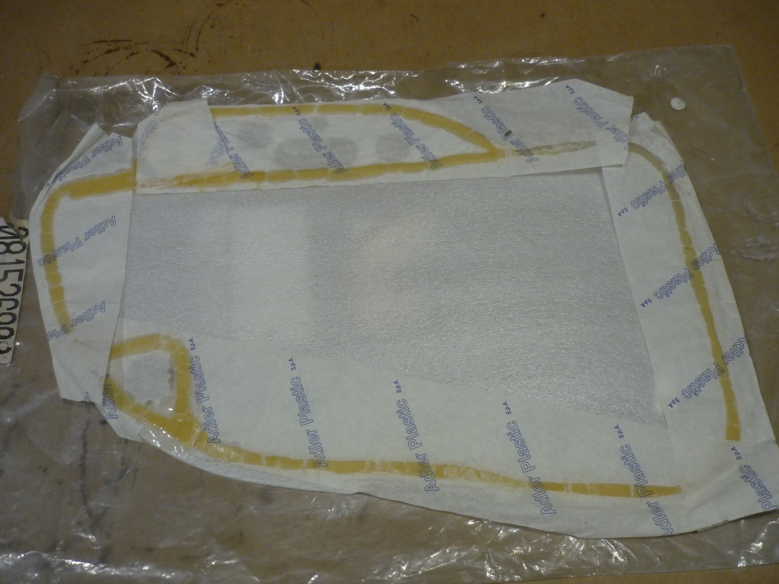 Ferrari 458 - LH Door Rear Waterproof Membrane - P/N 81526800