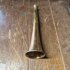 Vintage Brass Bugle Made in Pakistan Approx. 9 Inch