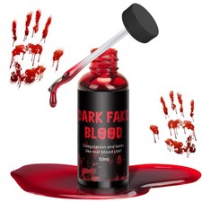 Halloween 50ml Fake Blood Washable Cosplay Zombie Makeup FX Red Decor