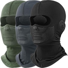 Balaclava Face Mask UV Protection Hood with Honeycomb-Hole Super Breathable Mask