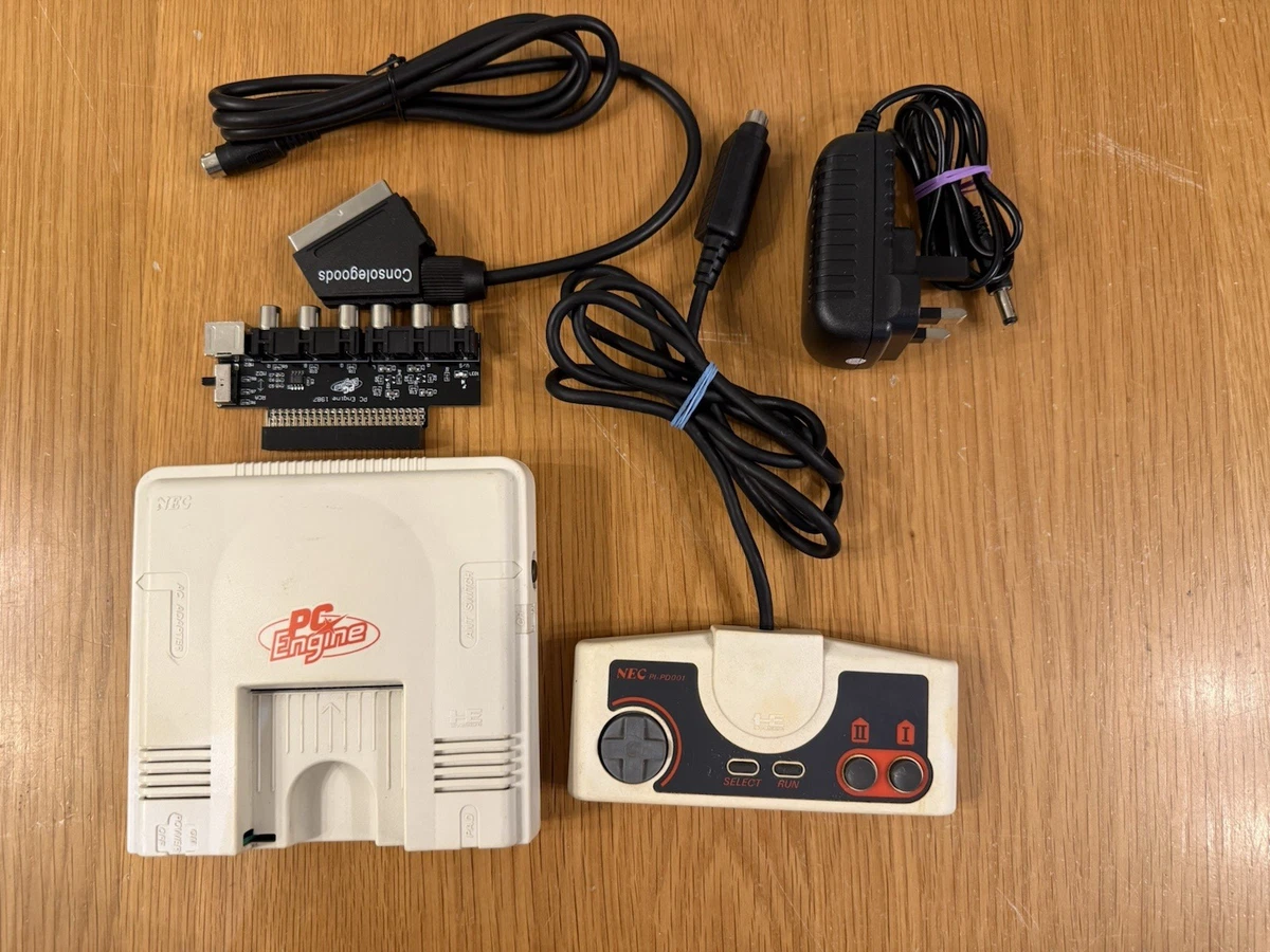 Console NEC PC Engine Core Graphics – NTSC-J Nera – Testata Funzionante – Usata