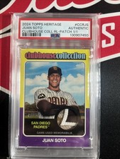 Juan Soto 2024 Topps Heritage - Clubhouse Collection Relics #CCR-JS  1/1 🔥
