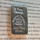 Monarch Precious Metals Poured 3 oz. Silver Bar 👑🇺🇸