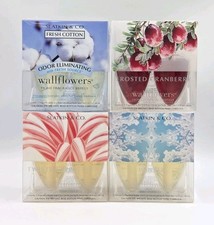 Lot Of 4 Packs Bath Body Works Wallflower Home Fragrance Refills Slatkin Co