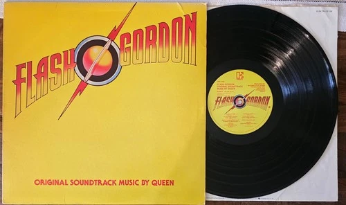 Queen Flash Gordon OST 1980 Elektra 5E-518 Vinyl LP Vintage Record Electronic