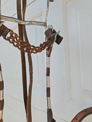 Vintage Horse Bit Curb & Reins Stainless Japan READ - Picture 10 of 24