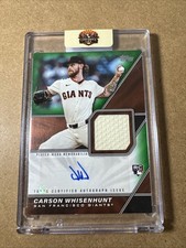 2026 Topps Carson Whisenhunt RC Auto Relic /99 Giants 