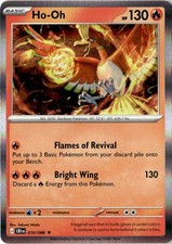 Pokemon TCG Ho-Oh 010/086 Holofoil ME04: Chaos Rising