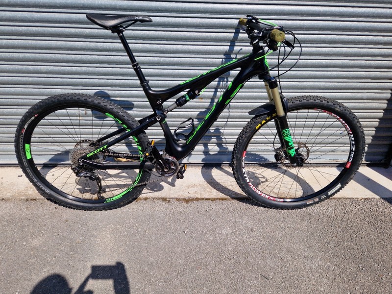 Scott Genius 910 Full Suspension Mountain Bike 29" Size Large 2016