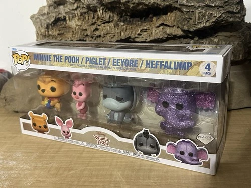 Funko Pop! Disney: Winnie The Pooh 4-Pack – Winnie, Piglet, Eeyore, Heffalump