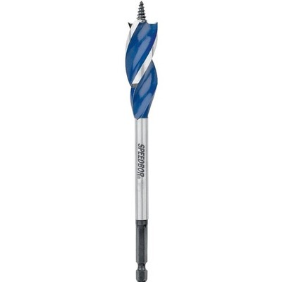 Irwin Speedbor 3041016 Auger Boring Bit, 11/16 in Dia, 6 in OAL, Tapered Flute,