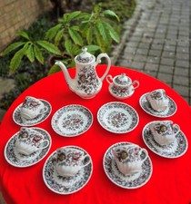 Service Thé Faïence Anglaise Ridgway Ironstone Staffordshire England Clifton