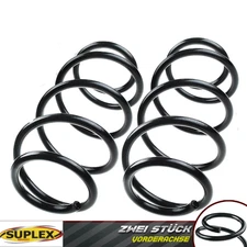 2x suspension spring for Opel Zafira a 116PS 101PS gasoline year 1999 Suplex 23286