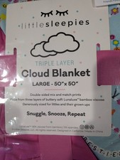 NIP Little Sleepies Friends Forever Bamboo Blanket