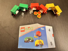 LEGO Lot 4561 Train Railway Express Electric Set 9V Figures Power + Extra Tracks