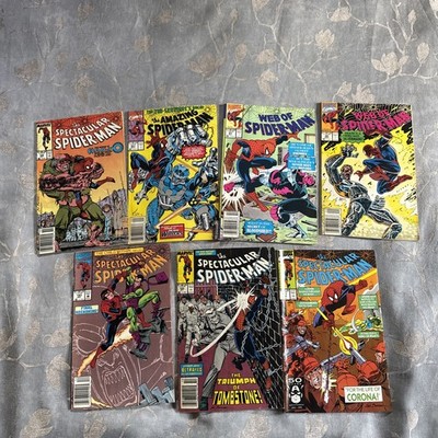 Spectacular Spider-Man 156, 183, 177; Amazing Spider-Man 351
