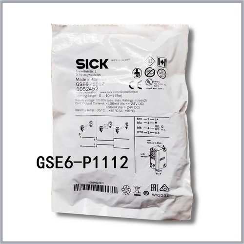 SICK GSE6-N1112 GSE6-N1211 GSE6-P1112 GSE6-P1211 Mini mirror reflective sensor - Picture 6 of 7