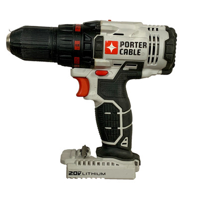 PORTER CABLE PCC601 Max 20 Volt Li-Ion Cordless 1/2'' Drill Driver TOOL ONLY 0001