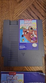 Mickey Mousecapade Nintendo NES CIB Complete in Box