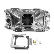 Edelbrock Intake Manifold 292751 Super Victor 9.800 Polished For Chevy 454 Bbc
