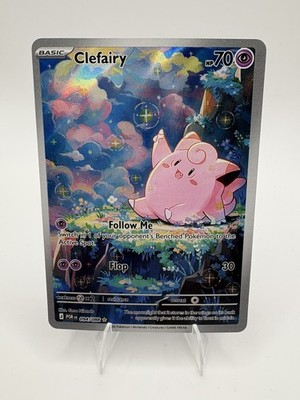 Lillie's Clefairy ex Special Illustration Rare Holo Sv09 184/159 Pokémon