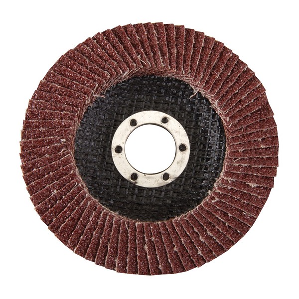 Korund FäCherscheibe 115 Mm K40 Schleifscheibe Lamellenscheibe Trennscheibe Neu-image