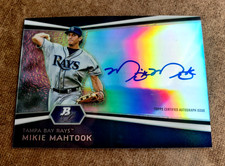 2013 Bowman Platinum Prospect Autographs  MIKIE MAHTOOK MLB Baseball Card #AP-MM