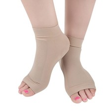 Foot Compression Sleeve Heel Socks Gel Ankle Sleeves Protective Supports