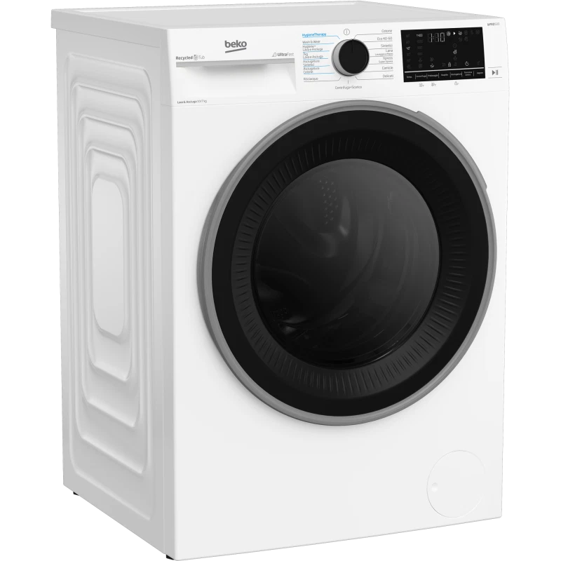 BEKO BDT510744S LAVASCIUGA 10/7 KG 1400 GIRI VAPORE CLASSE D/A - Immagine 2 di 4