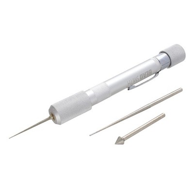 The Beadsmith Bead Reamer Set   3 Interchangeable Diamond Set, Silver 