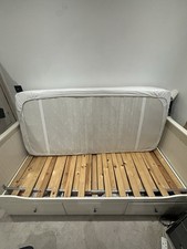 Ikea HEMNES Day Bed White, Single/Double with 3x massive drawers