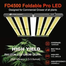 Spider 4500W LED Grow Light Bar Full Spectrum Commercial Growing Lamp Veg Flower