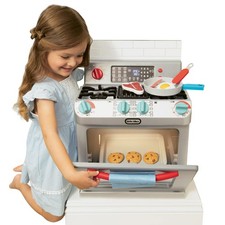 Little Tikes First Oven Pretend Play Kitchen Set w/ 11 Accessories, Ages 2