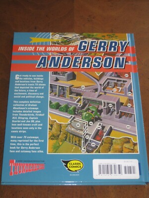 INSIDE THE WORLDS OF GERRY ANDERSON (2014, Hardcover) CLASSIC