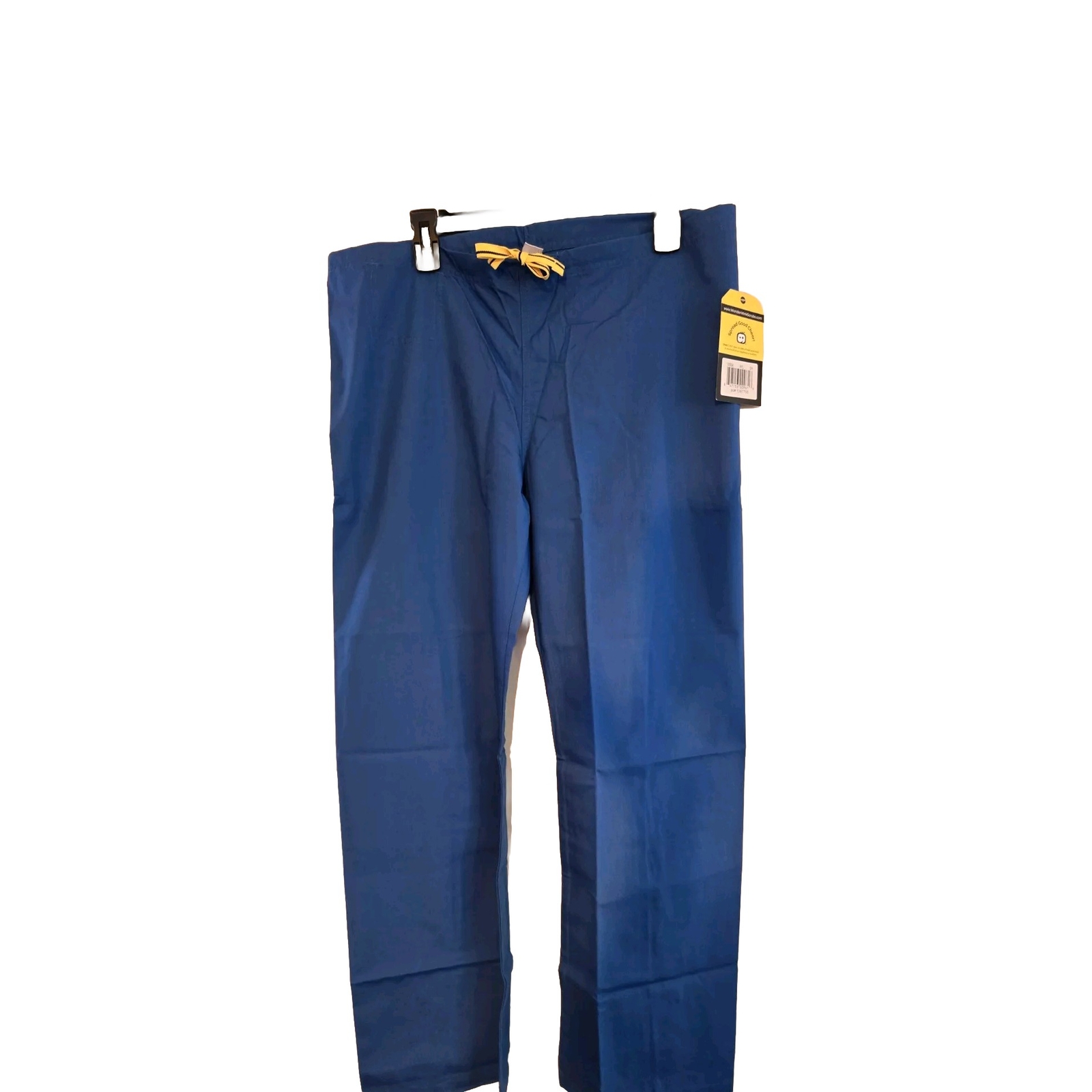 Wonderwink W123 CBL Women's Flat Front Double Cargo Navy Blue Pant Sz SM NWT