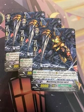 CARDFIGHT VANGUARD - MACHINING HORNET MK II X3 - PROMO - NM