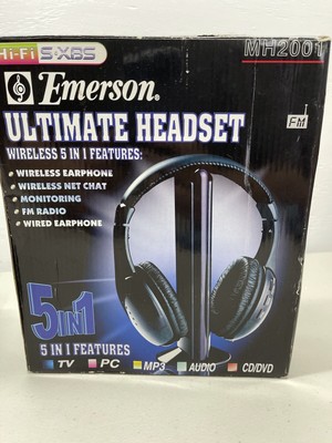 Hi-Fi S·XBS MH2001 5-in-1 Wireless Headphones With Manual 6936308200450 |  eBay