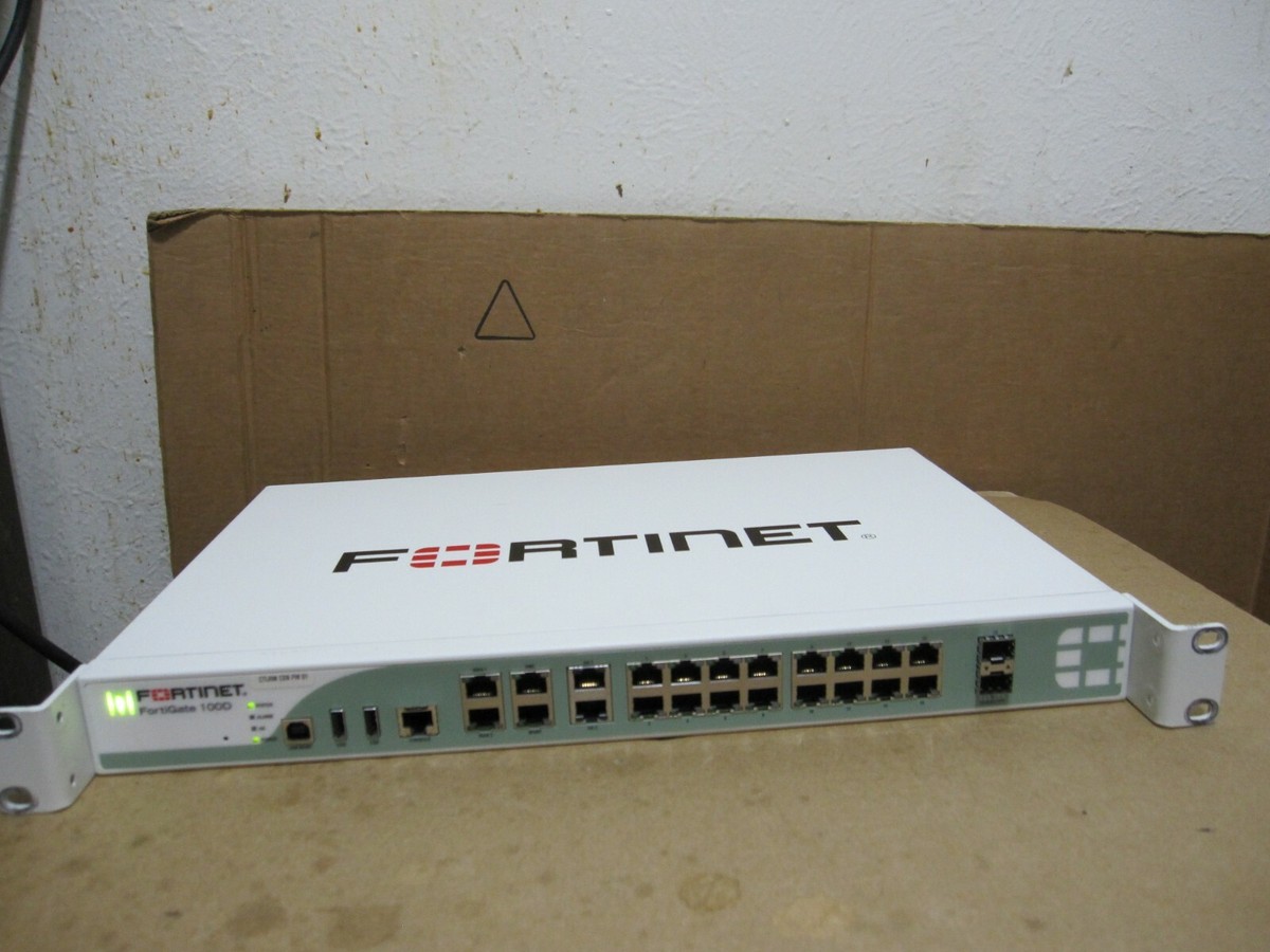 Fortinet Fortigate FG-100D Firewall Appliance FG-100D | eBay