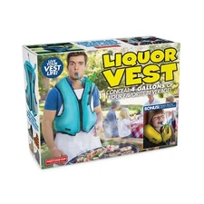 Liquor Vest Prank Gift Box Fake Packaging Present Booze Beer Lover Drinker