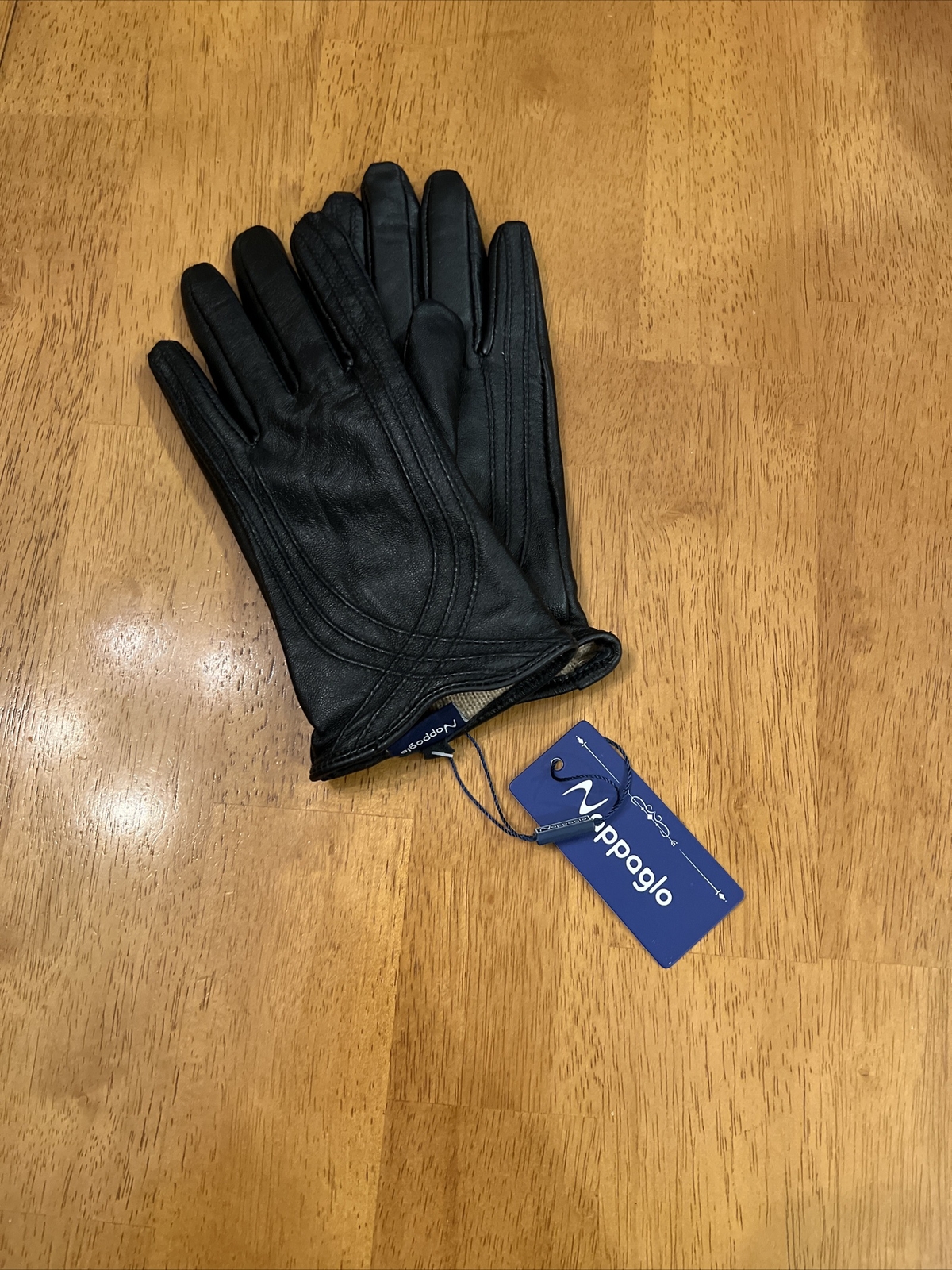 Nappaglo black leather gloves womens XL | eBay
