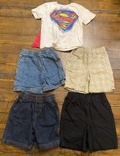 Lot of Baby Boys Summer Outfits Shirt and Shorts lot 24 Months circo spring 5 pc