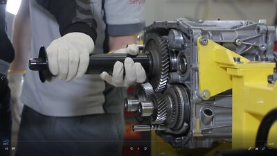 Complete disassembly and assembly video guide for Ferrari 7DCL750 transmission 