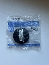 New Factory OEM GM Cadillac Black Chrome Crest Wheel Center Cap 84235281