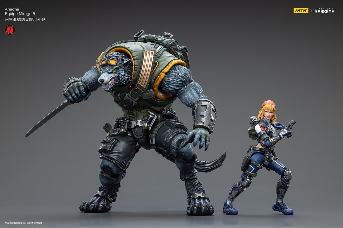 その他 JOYTOY 1/18 ARIADNA EQUIPE MIRSGE-5 2 PCS JOYTOY X INFINITY 1/18 Ariadna Equipe Mirage-5 Set Action