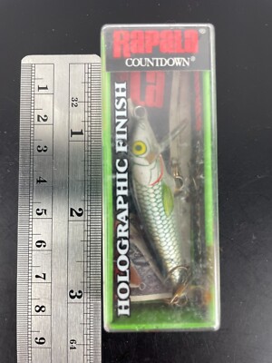 Rapala Holographic Sinking Shad HCD-5 HSH 5cm 5g - See NOTE